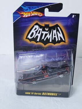 Hot Wheels Batman CLASSIC TV SERIES 1966 BATMOBILE 1:50 NEW Diecast
